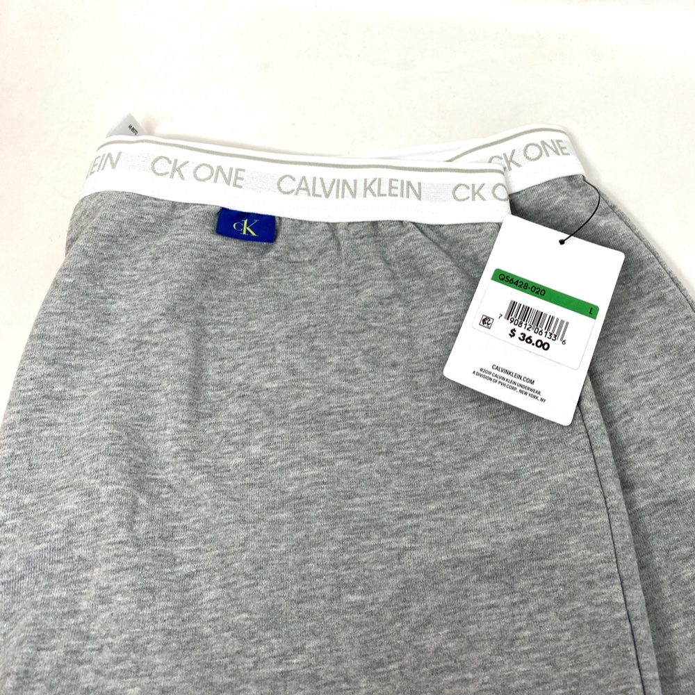 Calvin Klein Women's Underwear ONE Sleep Shorts Grey Heather Size QS6428-020 - Picture 6 of 6